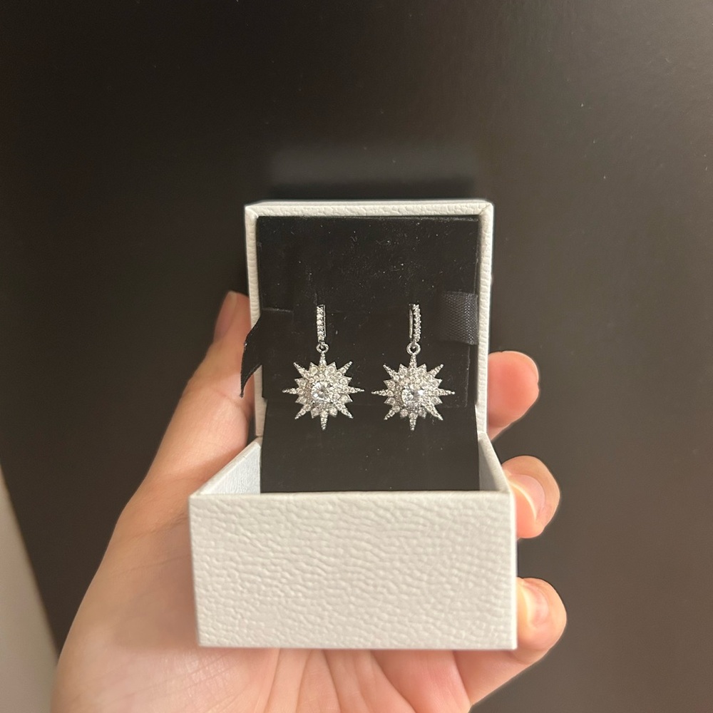 Starburst Drop Earrings
